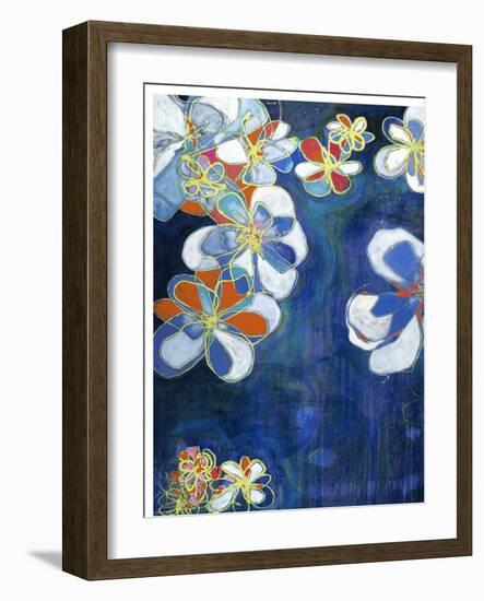 Night Blooms I-Jodi Fuchs-Framed Art Print