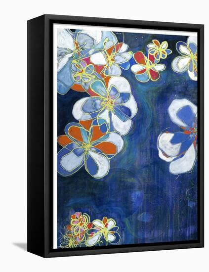 Night Blooms I-Jodi Fuchs-Framed Stretched Canvas