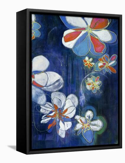 Night Blooms II-Jodi Fuchs-Framed Stretched Canvas