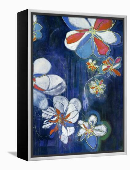 Night Blooms II-Jodi Fuchs-Framed Stretched Canvas