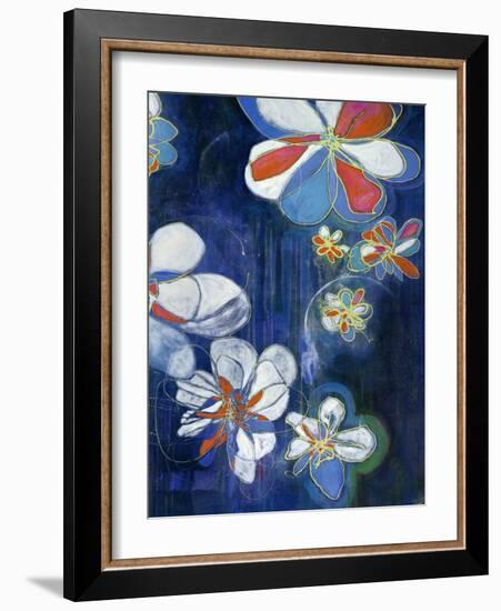 Night Blooms II-Jodi Fuchs-Framed Art Print