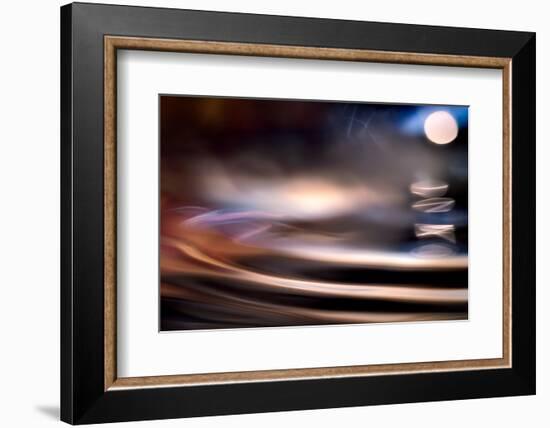 Night Bridge Crossing-Ursula Abresch-Framed Photographic Print