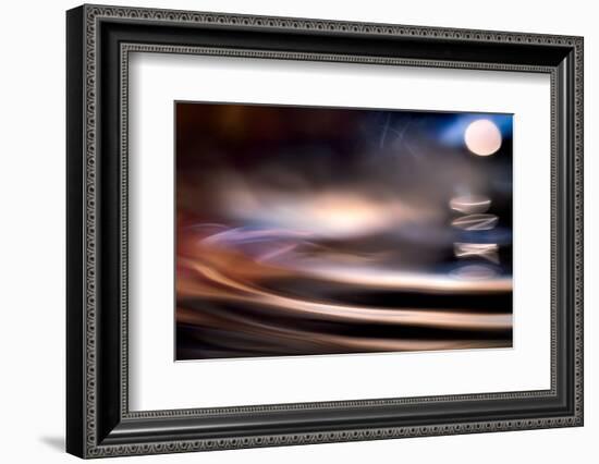 Night Bridge Crossing-Ursula Abresch-Framed Photographic Print