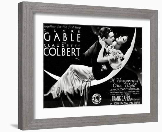 Night Bus, 1934, "It Happened One Night" Directed by Frank Capra-null-Framed Giclee Print