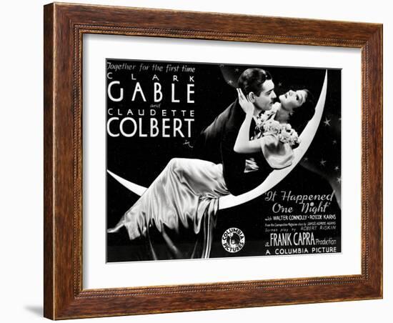 Night Bus, 1934, "It Happened One Night" Directed by Frank Capra-null-Framed Giclee Print