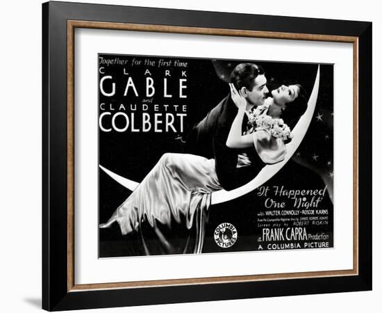 Night Bus, 1934, "It Happened One Night" Directed by Frank Capra-null-Framed Giclee Print