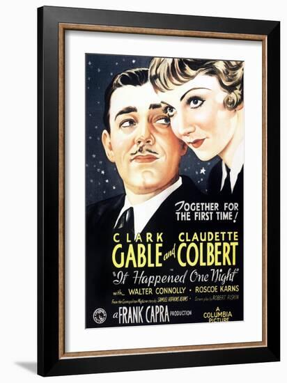 Night Bus, 1934, "It Happened One Night" Directed by Frank Capra-null-Framed Giclee Print
