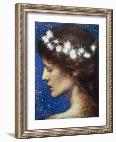 Night, c.1880-85-Edward Robert Hughes-Framed Giclee Print