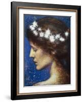 Night, c.1880-85-Edward Robert Hughes-Framed Giclee Print