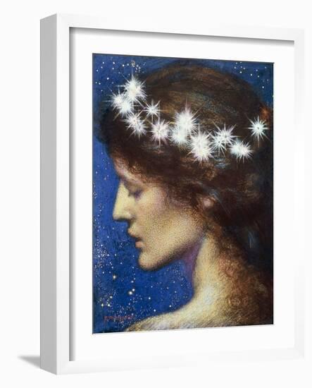 Night, c.1880-85-Edward Robert Hughes-Framed Giclee Print