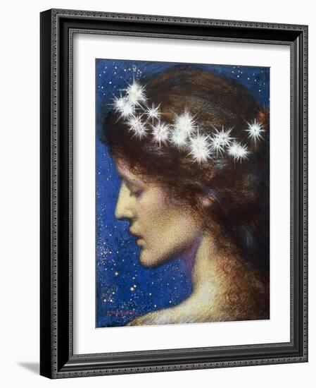 Night, c.1880-85-Edward Robert Hughes-Framed Giclee Print