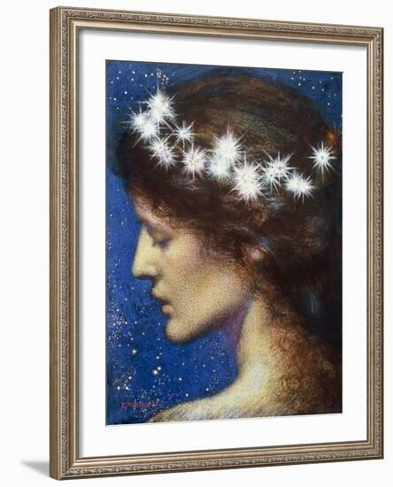 Night, c.1880-85-Edward Robert Hughes-Framed Giclee Print