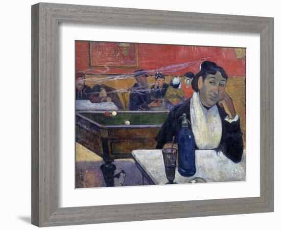 Night Café at Arles, 1888-Paul Gauguin-Framed Giclee Print