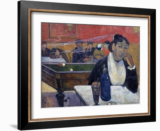 Night Café at Arles, 1888-Paul Gauguin-Framed Giclee Print