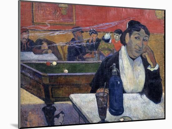 Night Café at Arles, 1888-Paul Gauguin-Mounted Giclee Print