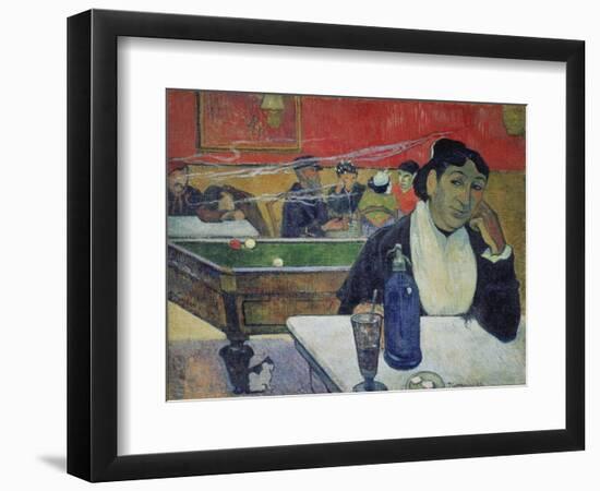 Night Café at Arles (Madame Ginoux)-Paul Gauguin-Framed Giclee Print