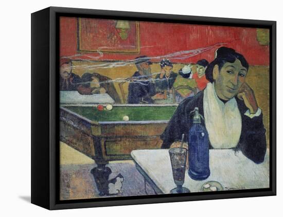 Night Café at Arles (Madame Ginoux)-Paul Gauguin-Framed Premier Image Canvas