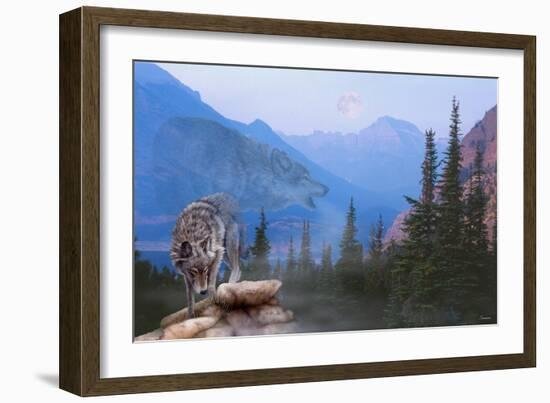 Night Calls-Gordon Semmens-Framed Giclee Print