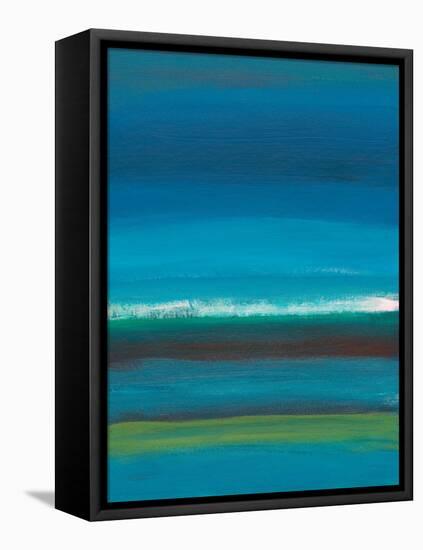Night Coast One-Jan Weiss-Framed Stretched Canvas