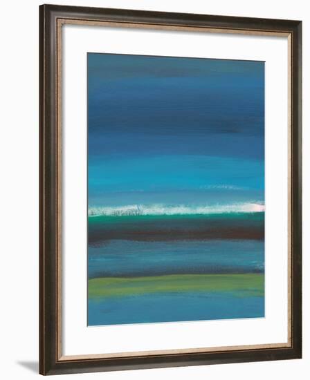 Night Coast-Jan Weiss-Framed Art Print