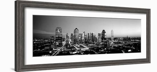 Night, Dallas, Texas, USA-null-Framed Photographic Print