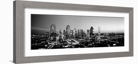 Night, Dallas, Texas, USA-null-Framed Photographic Print