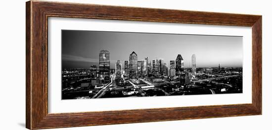 Night, Dallas, Texas, USA-null-Framed Photographic Print