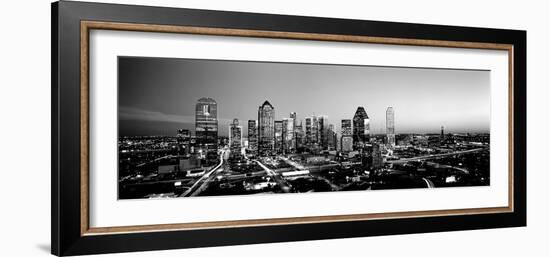 Night, Dallas, Texas, USA-null-Framed Photographic Print