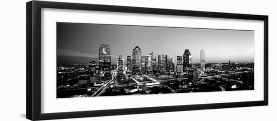 Night, Dallas, Texas, USA-null-Framed Photographic Print