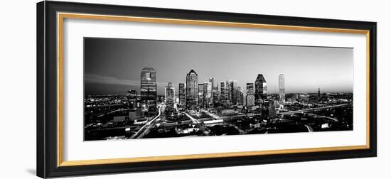 Night, Dallas, Texas, USA-null-Framed Photographic Print