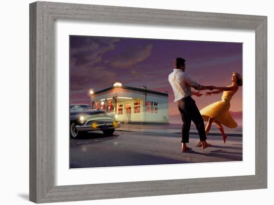 Night Dance-Consani Chris-Framed Art Print