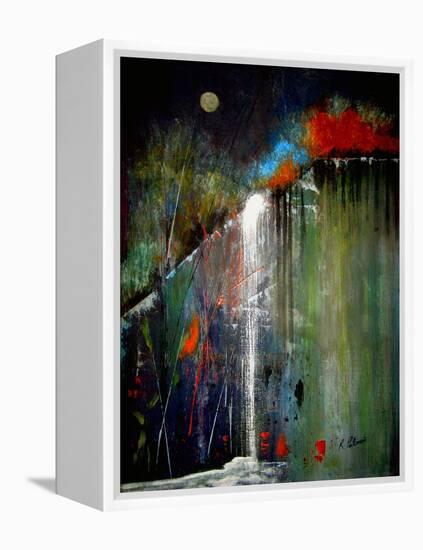 Night Falls-Ruth Palmer-Framed Stretched Canvas