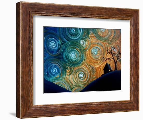 Night Falls-Cindy Thornton-Framed Art Print