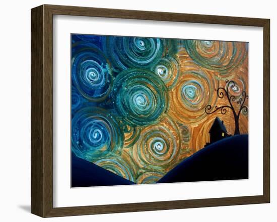 Night Falls-Cindy Thornton-Framed Art Print