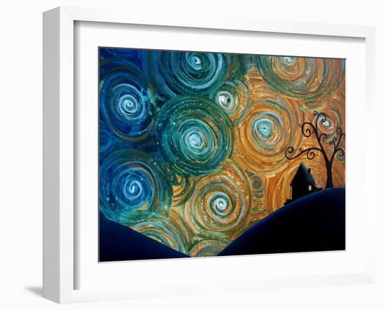 Night Falls-Cindy Thornton-Framed Art Print