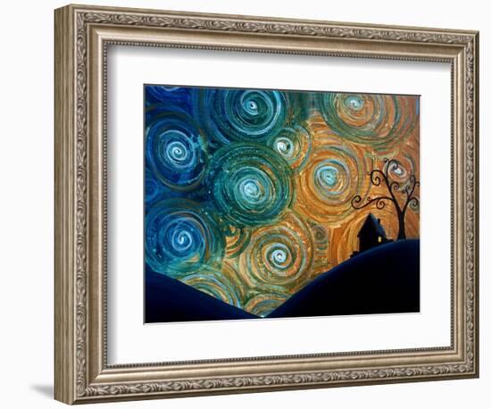 Night Falls-Cindy Thornton-Framed Art Print