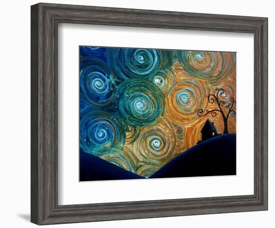 Night Falls-Cindy Thornton-Framed Art Print