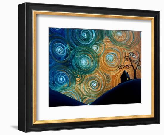 Night Falls-Cindy Thornton-Framed Art Print