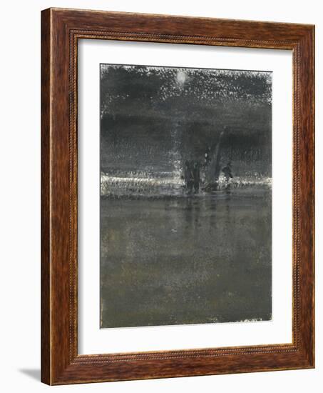 Night Fishing, Sri Lanka, 2015-Lincoln Seligman-Framed Giclee Print