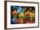 Night Flowers-Leonid Afremov-Framed Art Print