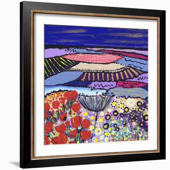 Night Flowers-Caroline Duncan-Framed Giclee Print