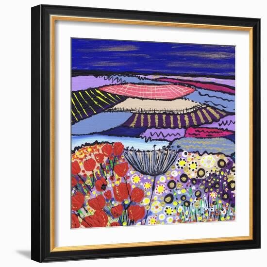 Night Flowers-Caroline Duncan-Framed Giclee Print