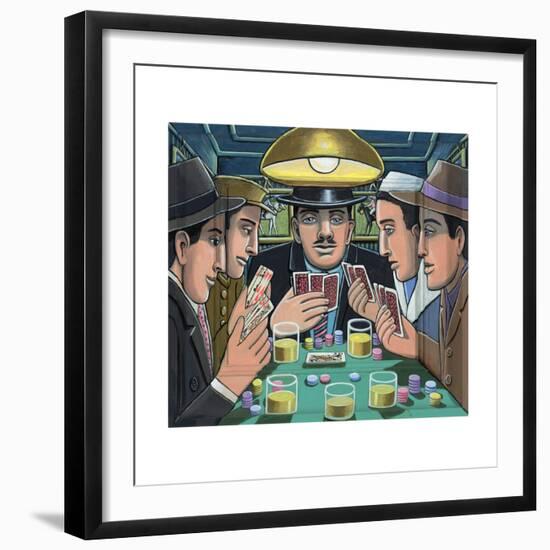 Night Game, 2010-PJ Crook-Framed Giclee Print