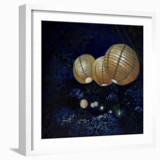 Night Garden I, 2014-Helen White-Framed Giclee Print