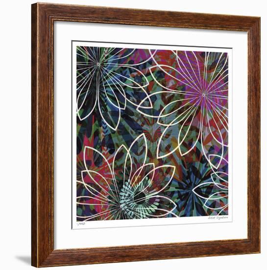 Night Garden I-James Burghardt-Framed Giclee Print