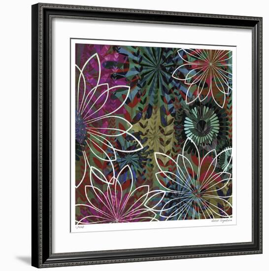 Night Garden III-James Burghardt-Framed Giclee Print