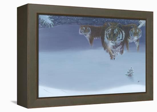 Night Hunt-Durwood Coffey-Framed Premier Image Canvas