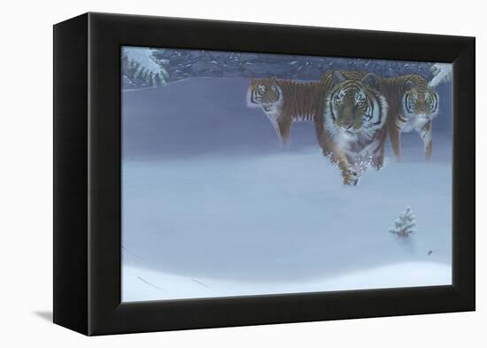 Night Hunt-Durwood Coffey-Framed Premier Image Canvas
