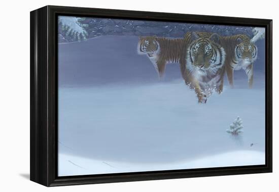 Night Hunt-Durwood Coffey-Framed Premier Image Canvas