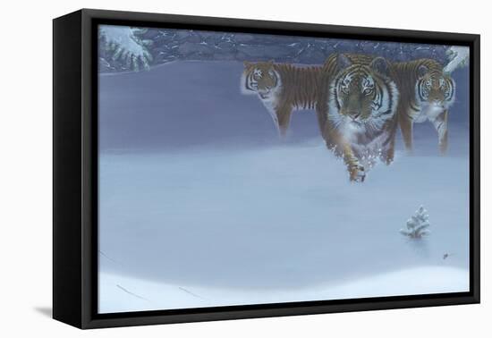 Night Hunt-Durwood Coffey-Framed Premier Image Canvas